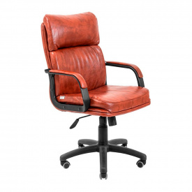 Офисное кресло руководителя Richman Dakota VIP Rich M1 Tilt Натуральная Кожа Lux Италия Коричневый