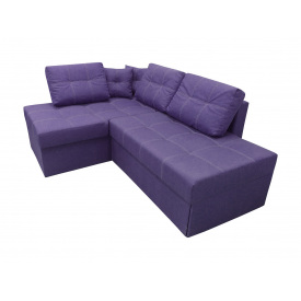 Кутовий диван Франклін (фіолетовий, 225х165 см) IMI