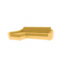 Кутовий диван Спейс АМ (гірчичний з бежевим, 270х180 см)