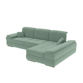 Кутовий диван Денвер 2 (сіро-зелений, 285 х 195 см)