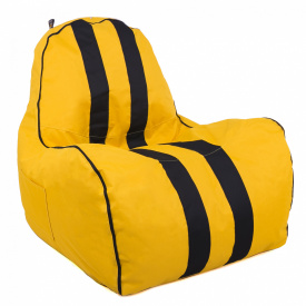 Бескаркасное кресло Tia-Sport Феррари Max 90х80х85 см желтый (sm-0754)