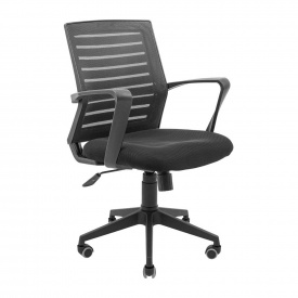 Офисное кресло руководителя Richman Flash M1 Tilt Черно-серый