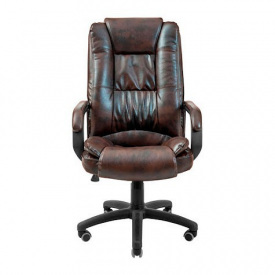 Офисное кресло руководителя Richman California VIP Rich M2 AnyFix Натуральная Кожа Lux Италия Коричневый