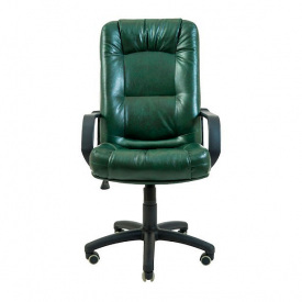 Офисное кресло руководителя Richman Alberto VIP M3 MultiBlock Натуральная Кожа Lux Италия Зеленый