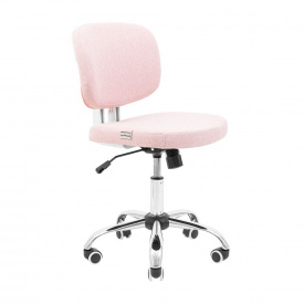 Офисное кресло руководителя Richman Mia Хром M1 Tilt Розовый