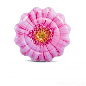 Пляжный надувной матрас Intex 58787 «Розовый Цветок», 142 х 142 см (hub_isfs4w)