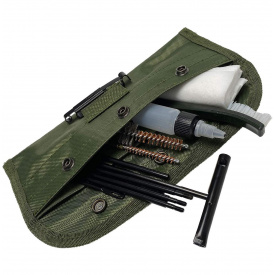 Набор для чистки оружия Lesko GK13 12 предметов в чехле