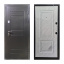 Входная дверь правая ТД 76 1900х960 мм Серый/Мрамор белый Полтава