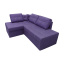Кутовий диван Франклін (фіолетовий, 225х165 см) IMI Дніпро