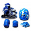 Набор роликовые коньки Happy 34-37 Blue (979210876-M) Луцк