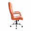 Офисное кресло руководителя Richman Virginia VIP Хром M2 AnyFix Натуральная Кожа Lux Италия Светло-коричневый Запорожье