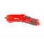 Отвертка аккумуляторная поворотная MPT 4 V Li-ion 1.5 Ач 250 об/мин 3.5 Нм USB Red with Black (MCSD4006.2) Хмельницький