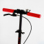Двухколесный складной самокат алюминиевая рама ручной тормоз Skyper Renda 70 кг Black and red (118473) Вознесенськ