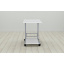 Стол приставной Ferrum-decor Френу 62x40x60 металл Серый ДСП Белое 16мм (FRE0015) Кропивницкий