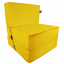 Бескаркасное кресло раскладушка Tia-Sport Поролон 180х70 см (sm-0920-2) желтый Тернопіль
