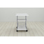 Стол приставной Ferrum-decor Адан 62x40x60 металл Серый ДСП Белое 16мм (ADA0015) Кропивницкий