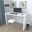 Письменный стол Ferrum-decor Драйв 750x1000x700 Белый металл ДСП Белый 16 мм (DRA078) Тернополь