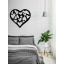 Картина Декор Карпаты панно из дерева на стену в гостиную Сердце pn245 77х69 см Кропива