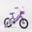 Велосипед детский BAIDONG QDH0729031 14" Фиолетовый (2000989566847) Луцьк