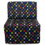 Бескаркасное кресло раскладушка Tia-Sport Принт поролон 210х80 см (sm-0890-8) Хмельницький