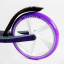 Двухколесный складной самокат алюминиевая рама ручной тормоз Skyper Renda 70 кг Violet (118472) Вишневе