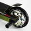 Самокат трюковый Best Scooter Freestyle Pro HIC-система пеги алюминиевый диск и дека колёса PU Green (115642) Хуст