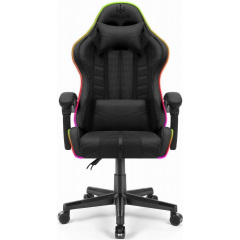 Компьютерное кресло Hell's Chair HC-1004 Black LED Покровск