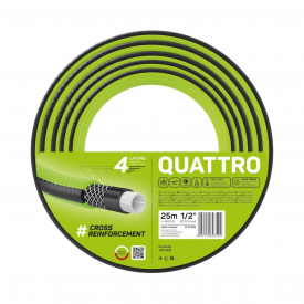Поливочный шланг Quattro 1/2" 25м Cellfast