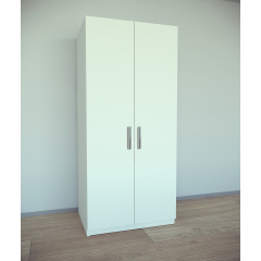 Шкаф для вещей Tobi Sho Альва-2, 1800х800х550 мм цвет Белый Черкассы