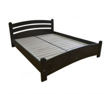 Ліжко Келлі бук коричневий 90х200 Акрилові матеріали (Лак)