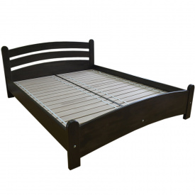 Ліжко Келлі бук коричневий 90х200 Акрилові матеріали (Лак)