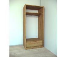 Шкаф для вещей Tobi Sho Альва-5 Люкс, 1800х800х550 мм цвет Орех Лион