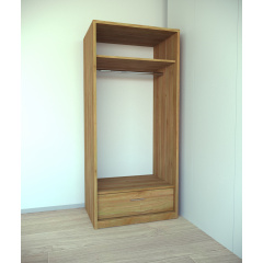 Шкаф для вещей Tobi Sho Альва-5 Люкс, 1800х800х550 мм цвет Орех Лион Николаев