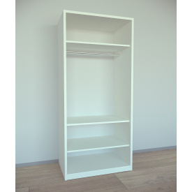 Шкаф для вещей Tobi Sho Альва-2 Люкс, 1800х800х550 мм цвет Белый