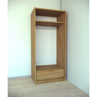 Шкаф для вещей Tobi Sho Альва-5 Люкс, 1800х800х550 мм цвет Орех Лион
