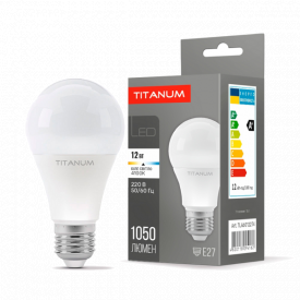 Лампа LED Titanum A60 12W E27 4100K