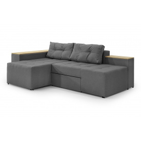 Кутовий диван Доміно (сірий, 245х160 см) IMI