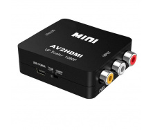 Конвертер відеосигналу Felkin AV2HDMI AV to HDMI відео + аудіо Full HD 1080P Чорний