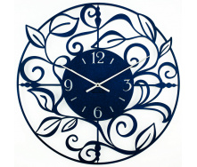 Настінний годинник Glozis Caprice 50 х 50 Синій (B-028)