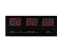 Годинник настінний електронний LED Спартак Number Clock 3615 N