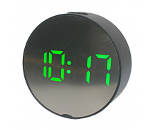 Електронний годинник DT-6505 Чорний із зеленим підсвічуванням