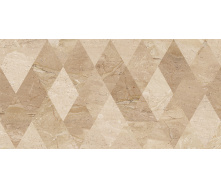 Настінна керамічна плитка Golden Tile Marmo Milano rhombus бежевий 300x600x11 мм (8M1061)