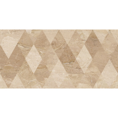 Настінна керамічна плитка Golden Tile Marmo Milano rhombus бежевий 300x600x11 мм (8M1061) Черкаси