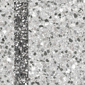 Напольная керамическая плитка Golden Tile Step border серый 300x300x8 мм (L32750)
