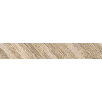 Плитка керамічна плитка Golden Tile Wood Chevron left бежевий 150x900x10 мм (9L1180)