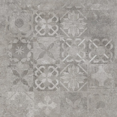 Керамогранитная плитка Cerrad Softcement Silver Decor Patchwork Rect. декор 59,7х59,7 см (5903313318020) Киев