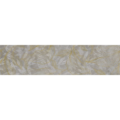 Керамогранитная плитка Cerrad Softcement Silver Decor Flower Rect. декор 29,7х119,7 см (5903313315159) Курень