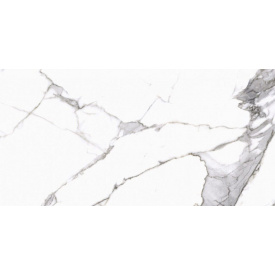 Керамогранитная плитка напольная матовая Cerrad Calacatta White Rect. 59,7х119,7 см (5903313315418)