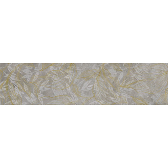 Керамогранитная плитка Cerrad Softcement Silver Decor Flower Rect. декор 29,7х119,7 см (5903313315159)