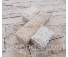 Камень облицовочный мраморный Боттичино 2х2хL см светло-бежевый